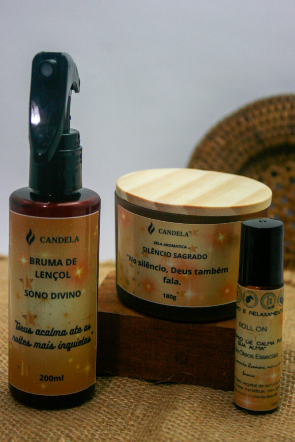 Kit Ritual do Sono – Candela Aromas