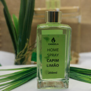 Difusor de Ambiente Capim Limão | Candela Aromas - Perfume Fresco e Duradouro,250 ML