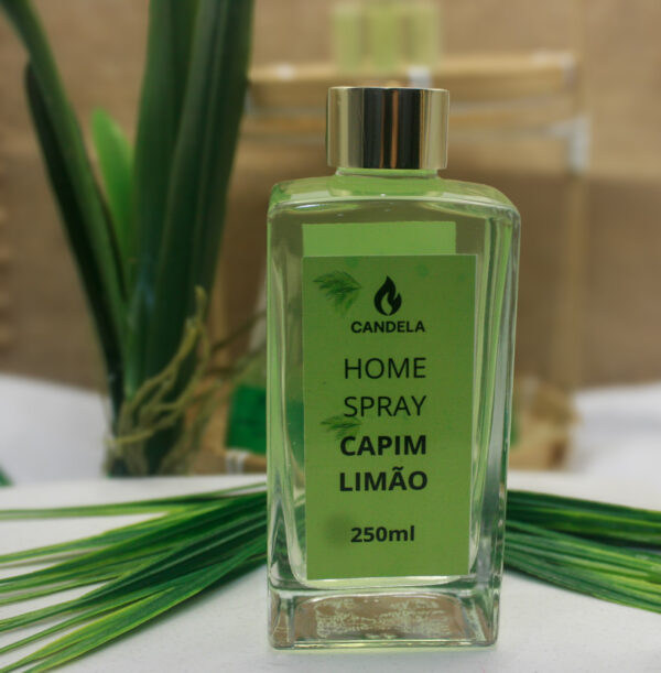 Difusor de Ambiente Capim Limão | Candela Aromas - Perfume Fresco e Duradouro,250 ML